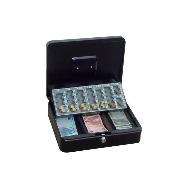 Pokladnička, černá euro vložka, 370x290x110 • Vtools.cz