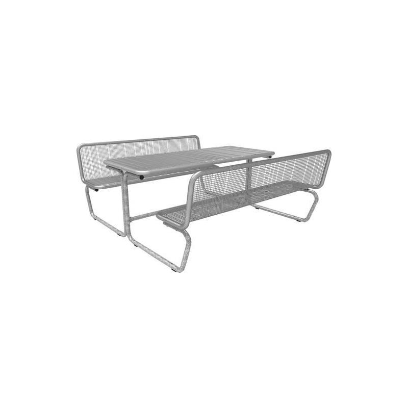 Lavice stůl-kombinace Palma, drátěné pletivo • Vtools.cz