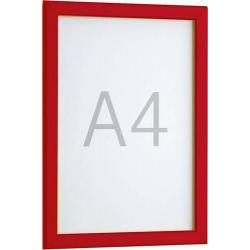 Rámeček DIN A4 220x307 mm, signální červená • Vtools.cz