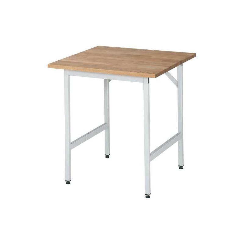 Stůl s podstavcem 3030,RAL7035 buk 750x800 mm • Vtools.cz