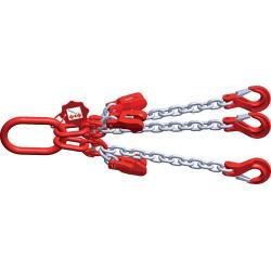 3 pramenné řetězové závěsy EN818-4 typ 1"GV" 0-45°/6700, 45-60°/4750, 180x100 mm • Vtools.cz