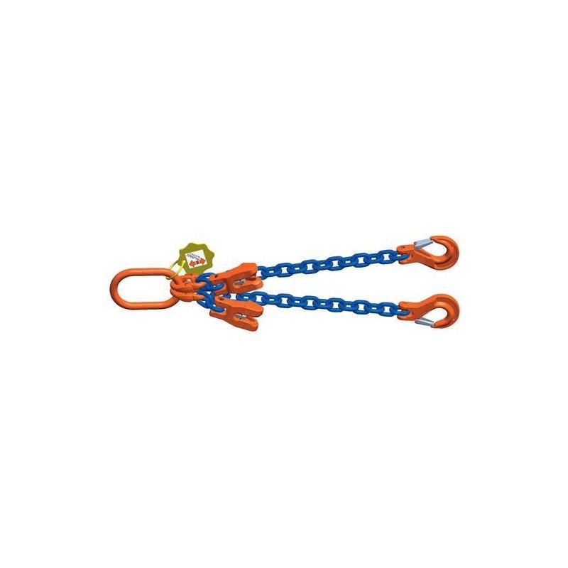 Dvoupramenný řetězový článek SG clevis, 180x100 6700KG • Vtools.cz