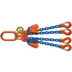 Čtyřpramenný řetězový článek SG clevis, 180x100 6000KG • Vtools.cz