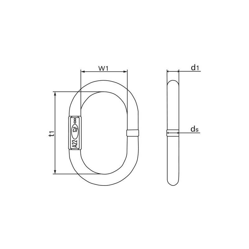 Závěs GK8 A26, červeně lakovaný • Vtools.cz