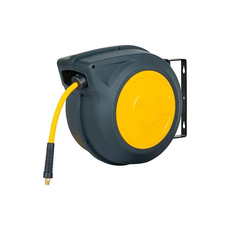 Žlutý naviják na stlačený vzduch 20 m 3/8" • Vtools.cz