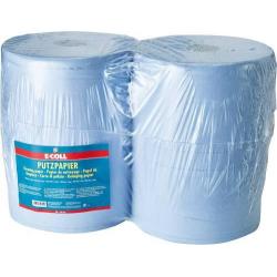 Čisticí papír modrý, dvouvrstvý, 1000 listů 38x36cm E-COLL • Vtools.cz