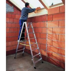 ZARGES Steps - stupínek Z300, oboustranný přístup, 2x7 příček • Vtools.cz