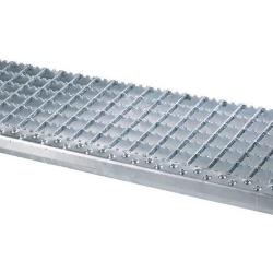 ZARGES plošinové schody jednostranné 3 stupně / mříž • Vtools.cz