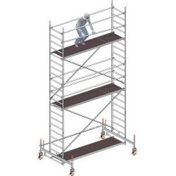 Standardní lešení P2 s pracovní výškou 12,6 m • Vtools.cz