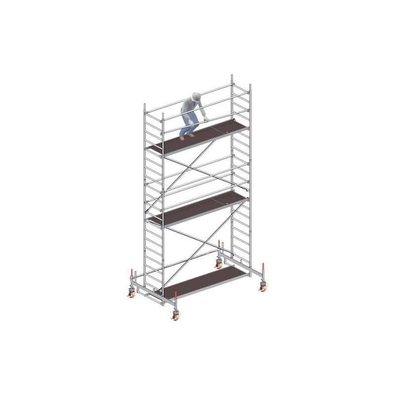 Standardní lešení P2 s pracovní výškou 12,6 m • Vtools.cz