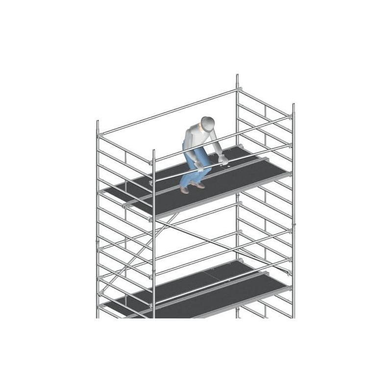 Široké lešení P2 s pracovní výškou 13,6 m • Vtools.cz