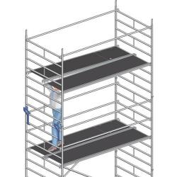 Široké lešení P2 s pracovní výškou 13,6 m • Vtools.cz
