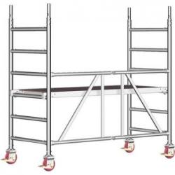 Layher Zifa P2 pojízdné lešení pracovní výška: 7,75 m Layher • Vtools.cz