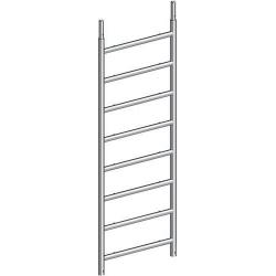 Hliníkový štaflový žebřík 75/8 SPR • Vtools.cz