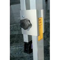 GÜNZBURGER Hliníkový žebřík pro výstup po schodech, 2 x 6 příček • Vtools.cz