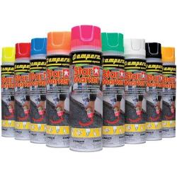 Sprej na značení staveniště Star Marker 500ml žlutý • Vtools.cz