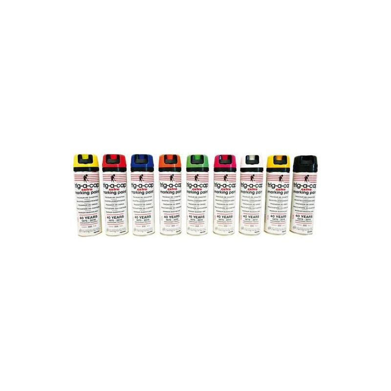 Sprej na značení staveniště t-a-c extra 500ml červený fl • Vtools.cz