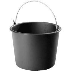 Stavební kbelík 12 l černý,...
