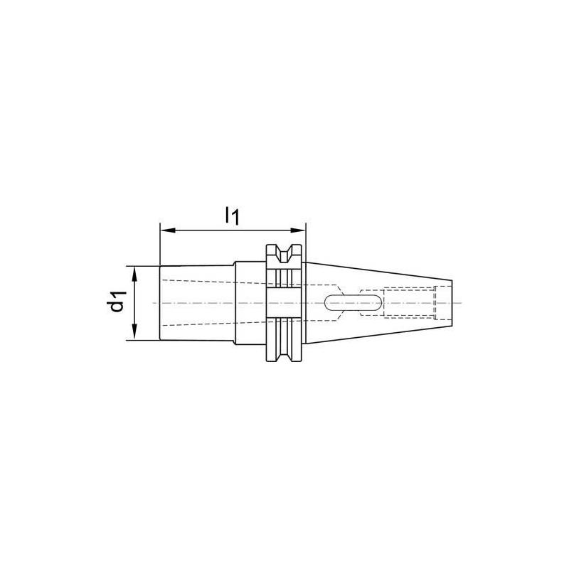 Upínač - Redukční pouzdro pro Morse stokpy MK D 69871 - A SK 50 / MK2 Format • Vtools.cz