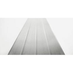 Plošinový žebřík jednostranný 8 hliníkových schodů vlnitý • Vtools.cz