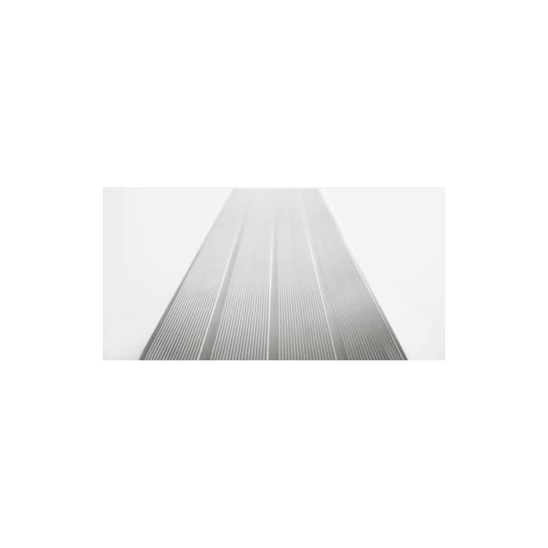 Žebřík na plošinu, oboustranně vlnitý, 6 hliníkových schodů • Vtools.cz