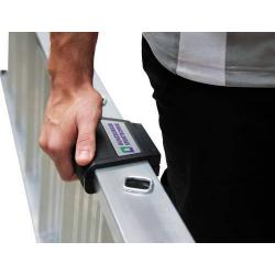 GÜNZBURGER Hliníkový žebřík se stupni 2x10 schodů na obou stranách 40220 • Vtools.cz