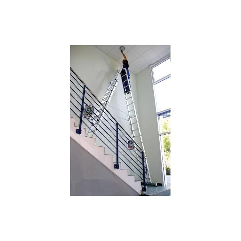 GÜNZBURGER Žebřík Alu 4 x 12 příček • Vtools.cz