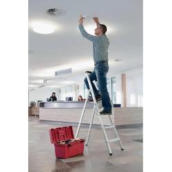 GÜNZBURGER Hliníkový žebřík ML 1x4 schody • Vtools.cz