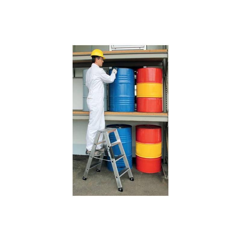 GÜNZBURGER Žebřík alu 2x3 schody s klipem • Vtools.cz