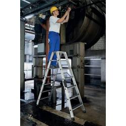 GÜNZBURGER Hliníkový žebřík 2x5 ks s příchytkou R13 • Vtools.cz