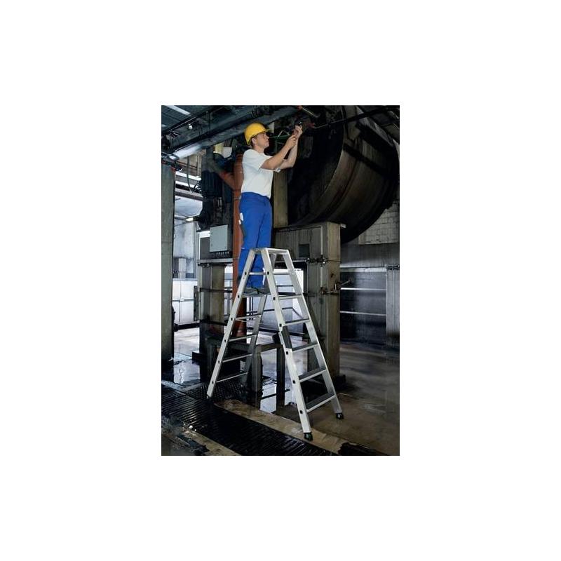 GÜNZBURGER Hliníkový žebřík 2x7 ks s příchytkou R13 • Vtools.cz