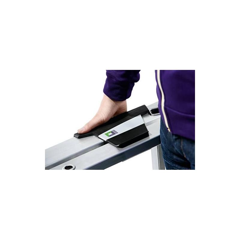 Hliníkový žebřík 250 kg s klipem, 2x5 schodů • Vtools.cz