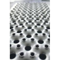 Hliníková pracovní plošina R13 pevná se zábradlím 4 schody • Vtools.cz