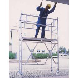 GÜNZBURGER Skládací lešení 0,75 x 1,80 m pracovní výška 6,8 m • Vtools.cz