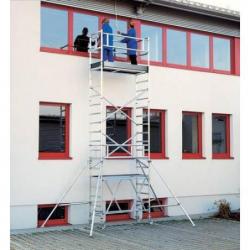 GÜNZBURGER Skládací lešení 1,35 x 1,80 m pracovní výška 6,8 m • Vtools.cz