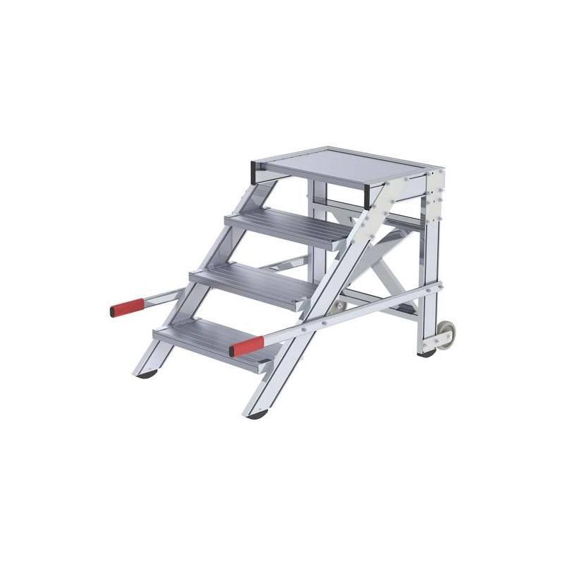 LM-pracovní platforma mobilní 4 schody 600 mm • Vtools.cz