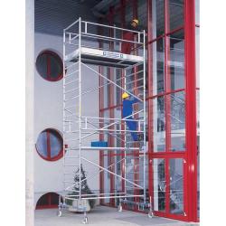 GÜNZBURGER Lešení pojízdné hliníkové 1,35 x 2,45 m V 4,50 m • Vtools.cz