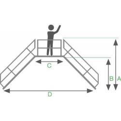 Hliníkový nášlap W 1000 mm • Vtools.cz