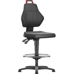 Pracovní židle Format s kluzáky a kroužkem na nohy • Vtools.cz