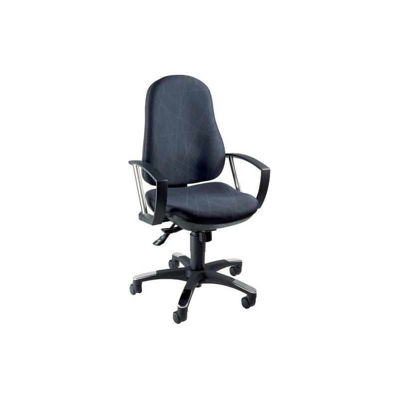 Otočná židle Trend 10 Synchro 10 s černým vzorem • Vtools.cz