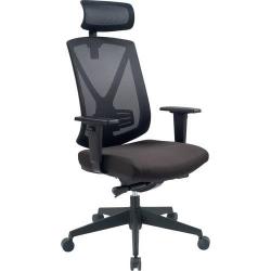 Kancelářská otočná židle NET s opěrkou hlavy • Vtools.cz