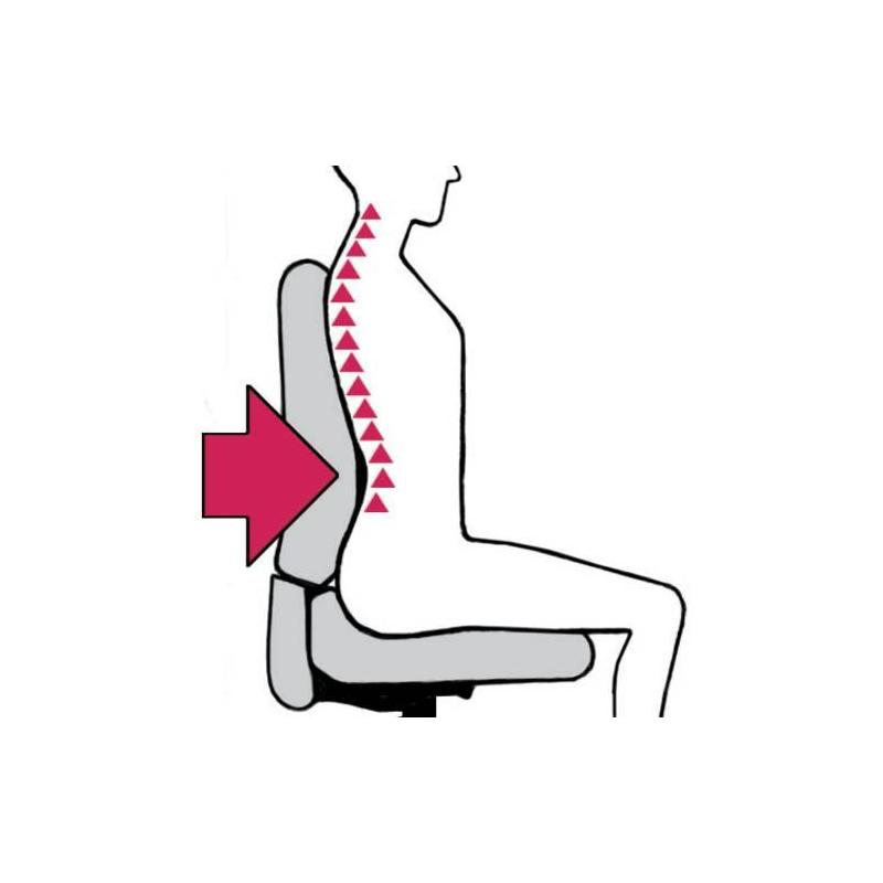 Profi židle s diskem a xxL sedákem, modrá • Vtools.cz