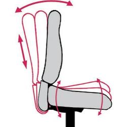 Professional disc chair men's seat sw/bordeaux • Vtools.cz