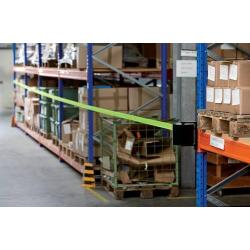 Nástěnný držák xxxL 20 m černý, popruh neonově žlutý • Vtools.cz