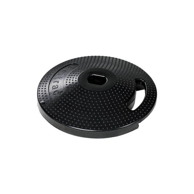 Venkovní PVC černý/černý popruh 3,7 m červený • Vtools.cz