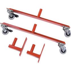 Nůžková mřížka 4,0x1,05m červená-bílá + WB • Vtools.cz