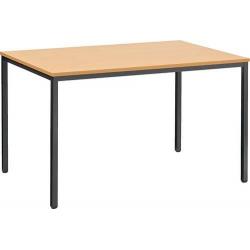 Víceúčelový stůl 800 800x720 černý 19 mm • Vtools.cz