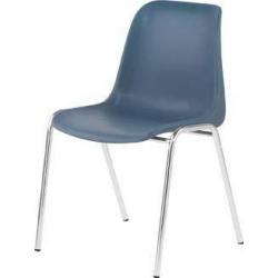 Plastová skořepinová židle antracitová • Vtools.cz