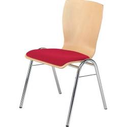 Víceúčelová židle buk SG w. Čalounění modré • Vtools.cz