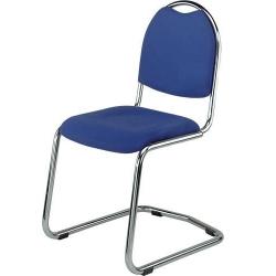 Kovová židle černá konzolová O. Područky • Vtools.cz